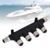 Backbone Cable Tees Terminators 5 Pin 4 Port Tee Connector for NMEA 2000 Marine Networks with 2000T IP67 Waterproof Rating view 1