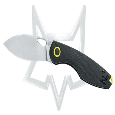 Fox Chilin Liner Lock FX-530G10B Black G10 N690Co Stainless Pocket Knife