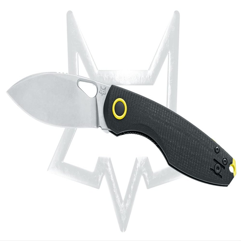 Fox Chilin Liner Lock FX-530G10B Black G10 N690Co Stainless Pocket Knife