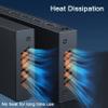 DiamondTiger 4K@60Hz HDMI Splitter 1 in 8 Out, 1x8 HDMI 2.0b Hub Powered Switcher with EDID Auto Video Scaling, 18Gbps HDCP 2.2, 3D HDR Atmos Audio Video Sync for PS5/PC/TV/Projector view 3