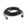 10pcs GX12-2 Pin Male to Female Cable Cordset Straight Male and Female Plug 1M view 1