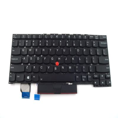Bayjebu Parts for Lenovo ThinkPad X390 Yoga Keyboard US Backlit Without Bezel 02HL645 Black