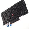 Bayjebu Parts for Lenovo ThinkPad X390 Yoga Keyboard US Backlit Without Bezel 02HL645 Black view 3