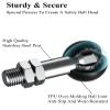 BRCOVAN 2 Pack, 1'' Ball Adapter with M10 x 1.25 x 15 Threaded Post Compatible with RAM Mounts B Size 1 Inch Ball Double Socket Arm view 3