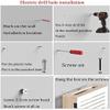 BTURYT Router Storage Box,WiFi Storage Box Wall-Mounted Floating Shelf for WiFi Storage Power Board Protection Cover view 4
