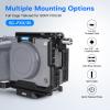 SIRUI Full Camera Cage for Sony FX3/FX30, Compatible with Original XLR Handle, with HDMI Cable Clamp, 1/4"-20 Threaded Holes, 3/8" Locating Holes for ARRI, Cold Shoe and NATO Rail view 2
