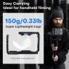 SIRUI Full Camera Cage for Sony FX3/FX30, Compatible with Original XLR Handle, with HDMI Cable Clamp, 1/4"-20 Threaded Holes, 3/8" Locating Holes for ARRI, Cold Shoe and NATO Rail view 3