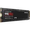 SAMSUNG Samsung 990 PRO 2TB, 3-bit TLC V-NAND, M.2 (2280), NVMe 2.0, R/W(Max) 7,450MB/s/6,900MB/s, 1,400K/1,550K IOPS, 1200TBW, 5 Years Warranty view 1