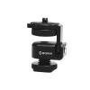 Moman Ball Head Cold Shoe Mount 1/4" Mini Adapter BH02 with 1/4"-20 Thread for Camera Microphone LED Video Light Monitor, 1-Pack view 1