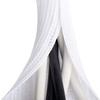 20ft - 1 inch White Cable Sleeve, Cable Organizer for Desk PC TV Computer, Wire Protector Cable Wrap Cover, Cord Management for Home Office view 1
