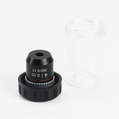 Biological Microscope Achromatic Objective Lens 195 Type 4X 10x 20x 40x 60x 100x Professional Objective Lens (Color : 4X)