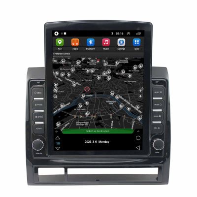 BAIYITONGDA Android 11 Car Stereo Radio for Toyota Tacoma Hilux 2009 2010 2011 2012 2013, Car Multimedia Player GPS Navigator 9.7 Inch Touch Screen with Reversing Camera,4 cores 1+16