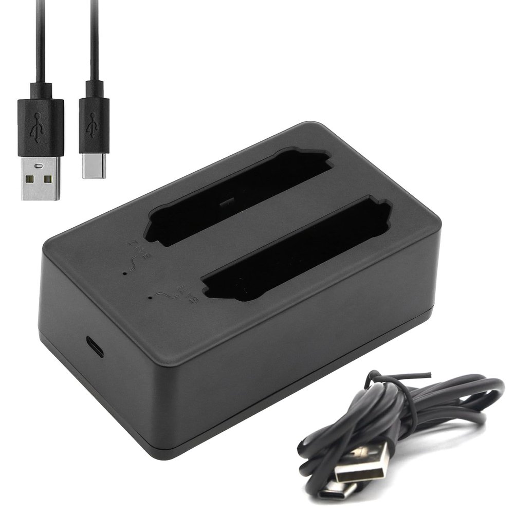 2 Slot Charger Compatble with TC77 TC70 TC75 TC70x TC700 TC72 TC700H TC700K 82-171249-01 82-171249-02 BTRY-TC70X-46MA1-01 BTRY-TC7X-46MA2 BT-000318