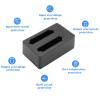 2 Slot Charger Compatble with TC77 TC70 TC75 TC70x TC700 TC72 TC700H TC700K 82-171249-01 82-171249-02 BTRY-TC70X-46MA1-01 BTRY-TC7X-46MA2 BT-000318 view 2