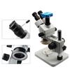 3.5-90X Industrial Trinocular Microscope Set with 16MP HDMI Camera for Mobile Phone PCB BGA Soldering Repair (Color : 7-45X) view 2