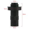 40mm 50mm Microscope C-Mount Zoom Lens 130x Industrial Camera Monocular Lens (Color : 50mm) view 2