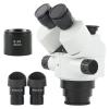 7X-45X 3.5X-90X Zoom Simul Focal Stereo Trinocular Microscope Head Accessories + WF10X/20 Eyepiece for Phone CPU PCB Soldering (Color : with 0.3X 207mm) view 1