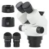 7X-45X 3.5X-90X Zoom Simul Focal Stereo Trinocular Microscope Head Accessories + WF10X/20 Eyepiece for Phone CPU PCB Soldering (Color : with 0.5X 0.7X) view 1