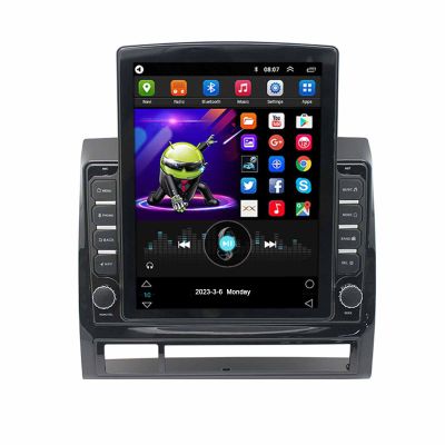 BAIYITONGDA Android 11 GPS Navigator Car Radio for Toyota Tacoma Hilux 2009-2013, 9.7 Inch Touch Screen Car Multimedia Player with Backup Camera, Carplay, FM, Bluetooth,8 cores 4+64
