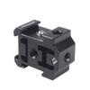FEICHAO 1/4" to 3-Way Cold Shoe Mount Adapter Anti-Loose Screw Hole for Camera Flash Light Microphone Photography Accessories (Upgrade Version) view 1