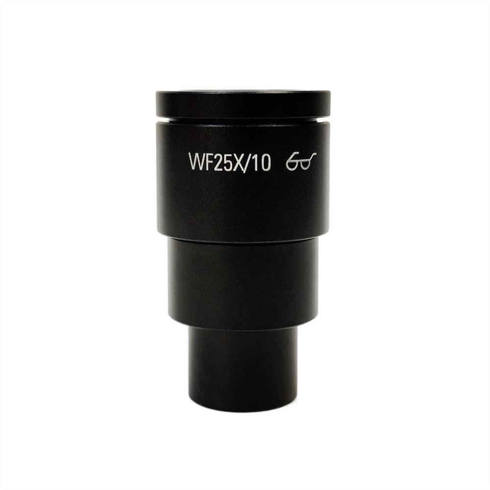 25X 30X High Eye Point Wide Angle Eyepiece Stereo Microscope Eyepiece Mounting Size 30mm 1pc (Color : WF25X-10mm)