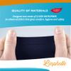 Linphelle Coverpicc - Upper Arm Cover for Picc Line, Soft Microfiber Arm Sleeve, Ideal for Picc Line, Glucose Sensor, Tattoo or Wounds, Blue, Size X-Large view 3