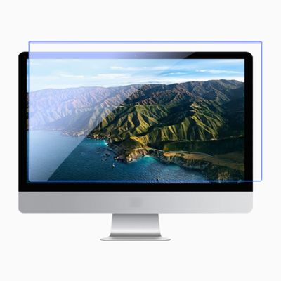 JQZWXX 23-27 Inch Computer Screen Protectors Anti-Glare Monitor Anti Blue Light and Dustproof Filter Film, Anti Scratch Acrylic Film Protect Your Eyes, Hanging Type / 24inch/540x340mm