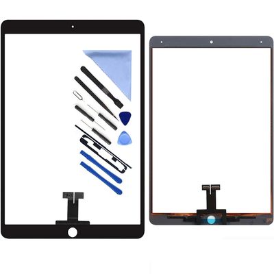 Touch Screen Digitizer Replacement for iPad Air 3 3rd Gen 2019 10.5" A2152 A2153 A2154 A2123 (Not LCD) with Adhesive+Tools (Black)