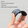 Headphone Stand, Rounded Corner Anti Slip Headset Stand, Base TPU Tray Sturdy Metal Bar Headset Holder for Home Gaming Office Small and Portable, Easy to Install (Black) view 4