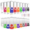 (Not 128GB) ABLAZE 128MB USB Flash Drive 100 Pack, USB 2.0 Thumb Drives Bulk Memory Sticks Pendrives 100PCS (Mixcolors) view 1