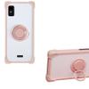 Blu Studio Mini 2023 Case Compatible with Blu Studio Mini 2023 Phone Case PC backplane + Silicone Soft Frame Cover [360 Metal Ring, Magnetic Car Mount] CSKB-Fen view 1