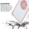 Blu Studio Mini 2023 Case Compatible with Blu Studio Mini 2023 Phone Case PC backplane + Silicone Soft Frame Cover [360 Metal Ring, Magnetic Car Mount] CSKB-Fen view 2
