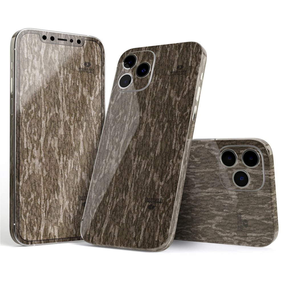 Design Skinz Full-Body Wrap Decal Protective Skin-Kit Compatible with iPhone 7 - Mossy Oak Bottomland