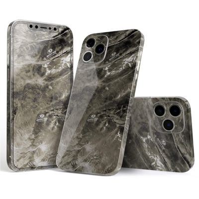 Design Skinz Full-Body Wrap Decal Protective Skin-Kit Compatible with iPhone 11 - Mossy Oak Elements Wakeform Gale