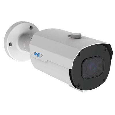 GW Security 4K 8MP Outdoor/Indoor 2.8-12mm 4X Motorized Zoom Lens PoE IP Microphone Video & Audio Bullet Security Camera (GW8550MMIC)