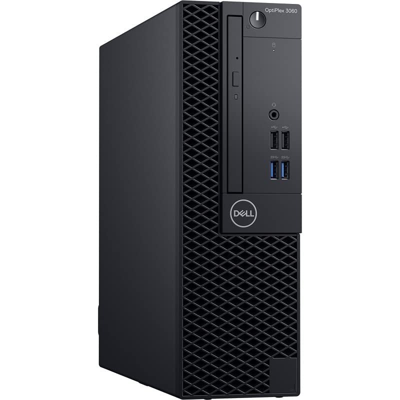 Dell OptiPlex 3060 Small Form Factor Intel Core i7-8700 4.6GHz Turbo 32GB RAM 250GB NVMe Win 11 Pro (Renewed)