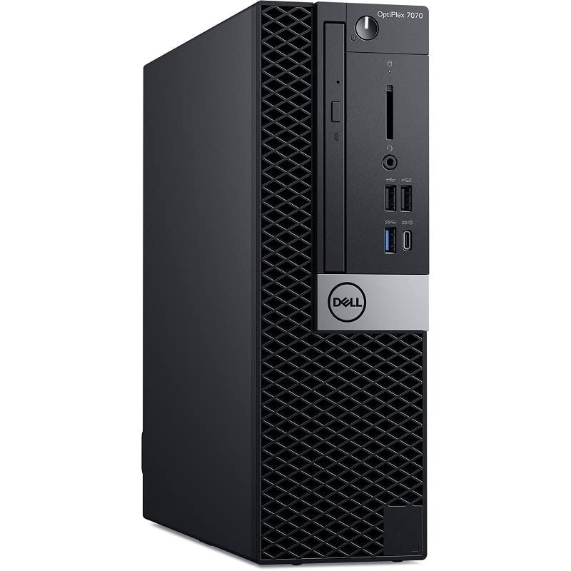 Dell OptiPlex 7070 Small Form Factor Intel Core i5-9500 4.4GHz Turbo 8GB RAM 250GB NVMe Win 11 Pro (Renewed)