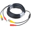 J-ZMQER 65ft Black Video Power BNC Cable Cord Lead Wires Compatible with Zosi CCTV DVR Cameras view 2