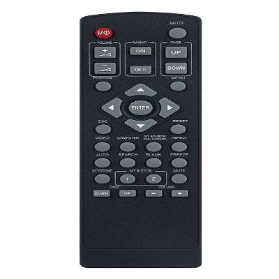 AULCMEET R007 Replace Remote Control Compatible with Hitachi Projector CP-X3011N CP-X4011N CP-X2011N ED-X45N CP-X2021WN CP-X2521WN CP-X3021WN CPX10WN CPX11WN CPWX12WN CP-X2511N Sub R017F