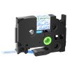 GREENCYCLE Compatible for Brother P-Touch TZe-M33 TZ-M33 12mm 0.47 Inch 1/2" Laminated AZE Label Tape Blue on Matte Clear for PTD210 D200 D400AD D600 PT-H100 PTH110 PT1290 PT1230PC PTP700BT, 100 Pack view 1