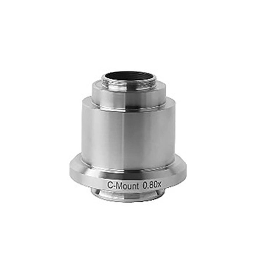Microscope CCD CMOS Camera C Mount Adapter 0.35X 0.55X 0.7X 0.8X 1X 1.2X Reduction Lens for Biological Microscope (Color : 0.8X (C-Mount))