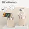 COLSUR Bluetooth Speaker, Magnetic Wireless Charger, Bluetooth Speakers with Night Light, 2 in 1 Wireless Charging Station for iPhone 17/16/15/14/13/12 Series, AirPods Pro 2/4/3/2Gift Ideal(Yellow) view 4