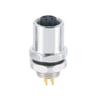Waterproof M5 Connector 4Pin Female Back Mount PCB Socket Shield Aviation Connector 10pcs view 1