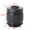 1x 0.35x 0.5X C-Mount Adapter Trinocular Video Microscope Camera Adapter (Color : 0.35x) view 2