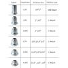 Microscope CCD CMOS Camera C Mount Adapter 0.35X 0.55X 0.7X 0.8X 1X 1.2X Reduction Lens for Biological Microscope (Color : 0.7X (C-Mount)) view 4