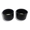 1Pair Black Rubber Eye Cups Eye Guards Caps for 29-30 mm Microscope Eyepiece Binoculars Telescope Inner Diameter 30 mm Parts view 1