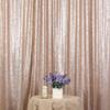 Poise3EHome 8FT x 10FT Sequin Photography Backdrop Curtain for Party Decoration, Champagne view 1