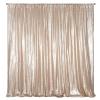 Poise3EHome 8FT x 10FT Sequin Photography Backdrop Curtain for Party Decoration, Champagne view 2