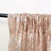 Poise3EHome 8FT x 10FT Sequin Photography Backdrop Curtain for Party Decoration, Champagne view 3