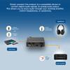TEC TDACVT-01 Digital-to-Analog Audio Converter (DAC) with Volume Control  Supports 192kHz/24bit, Optical (SPDIF) & Coaxial Input to RCA & 3.5mm Output, Hi-Fi Home Audio Adapter view 3